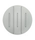 Neapolis 80cm Integrated Led Semi Flush Ceiling Light Sandy Grey-Black Matt LED 3000K Dimmable-1