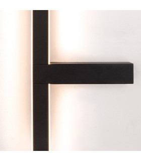 Therma 61cm Integrated Led Wall Lamp Sandy Black LED 3000K Dimmable-2