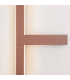 Therma 91cm Integrated Led Wall Lamp Sandy Brick Red LED 3000K Dimmable-3