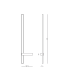 Therma 91cm Integrated Led Wall Lamp Sandy Brick Red LED 3000K Dimmable-4