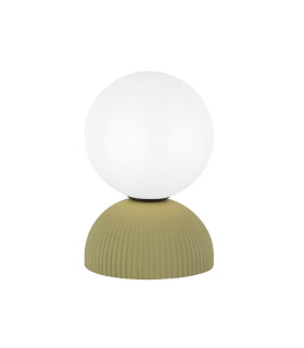 Aerion Globe Table Lamp Olive Green-Black 1xG9 LED-1