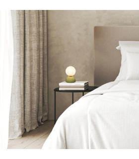Aerion Globe Table Lamp Olive Green-Black 1xG9 LED-2