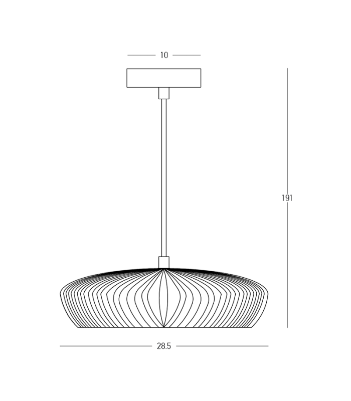 Arcadia Cylindrical Pendant Ceiling Light Grey-Sandy Black 2xG9 LED-4