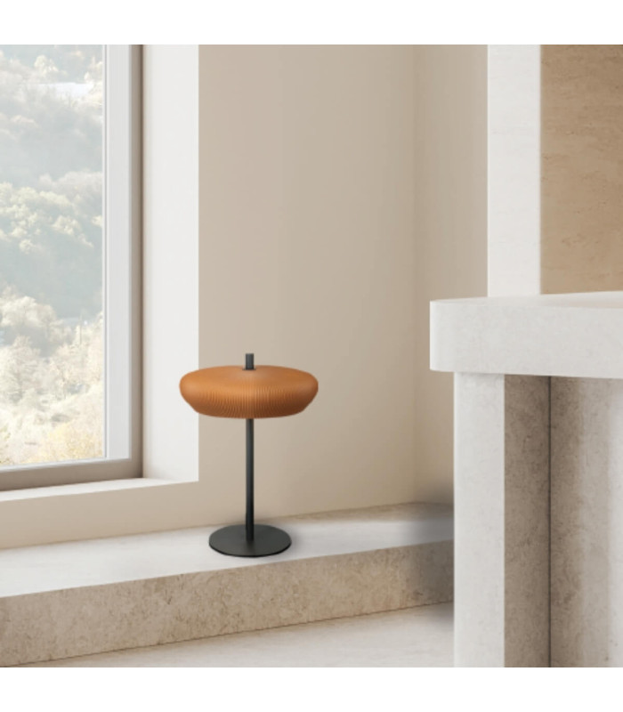 Arcadia Table Lamp Terracotta-Sandy Black 2xG9 LED-2