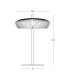 Arcadia Table Lamp Terracotta-Sandy Black 2xG9 LED-4
