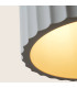 Arcadia Slim Pendant Ceiling Light White 1xE27 LED-3