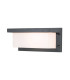 Teteven Rectangle Outdoor Modern Wall Lamp Graphite 1xE27 IP54-1
