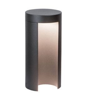 Elhovo 25cm Outdoor Bollard Graphite LED 3000K IP54-1
