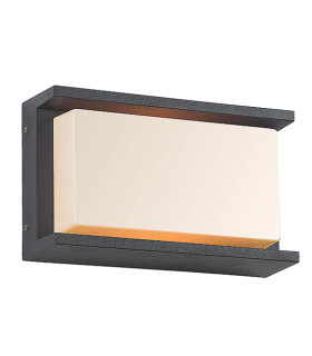 Tryavna Outdoor Modern Wall Lamp Graphite 1xE27 IP54-1