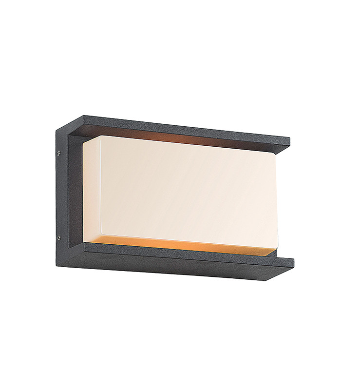 Tryavna Outdoor Modern Wall Lamp Graphite 1xE27 IP54-1