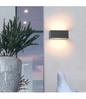 Bankya Outdoor Up Down Wall Lamp Graphite 1xE27 IP44-2