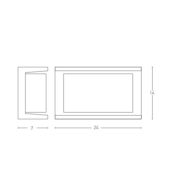 Tryavna Outdoor Modern Wall Lamp Graphite 1xE27 IP54-2