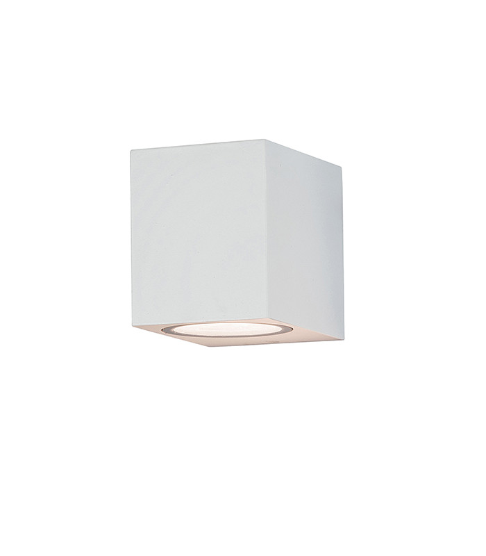 Lukovit Outdoor Wall Down Lamp Sandy White 1xGU10 IP54-1