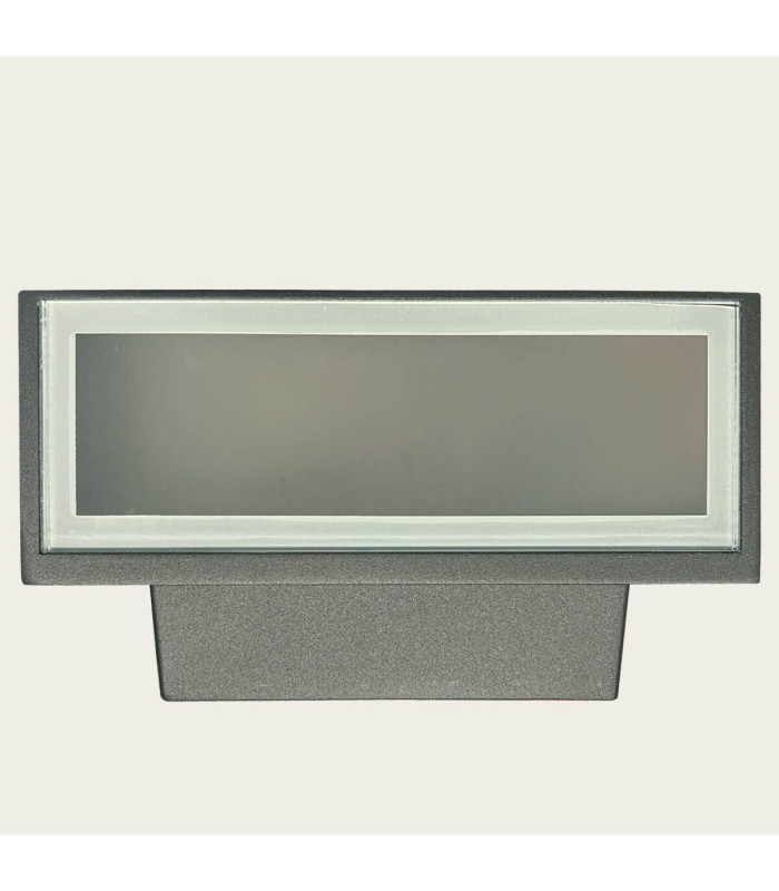 Bankya Outdoor Up Down Wall Lamp Graphite 1xE27 IP44-4