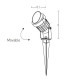 Sredets Outdoor Spike Graphite LED 3000K IP65-3