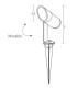 Sredets Outdoor Display Light Graphite LED 3000K IP65-5