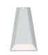 Sopot 17.5cm Outdoor Up Down Wall Lamp Sandy White LED 3000K IP54 2x3W-1