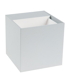 Sopot 8cm Outdoor Up Down Wall Lamp Sandy White LED 3000K IP54 2x3W-1