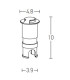 Svoge 2 Direction Outdoor Recessed Ground Light Aluminium LED 3000K IP65-3