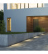 Kubrat Outdoor Flush Wall Lamp Graphite LED 3000K IP54-3