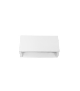 Kubrat Outdoor Flush Wall Lamp White LED 3000K IP54-1