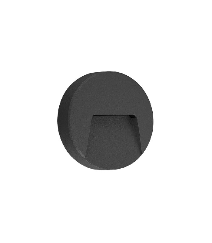 Pirdop Outdoor Flush Wall Lamp Graphite LED 3000K IP54-1