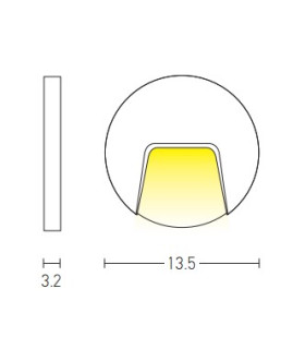 Pirdop Outdoor Flush Wall Lamp Graphite LED 3000K IP54-2
