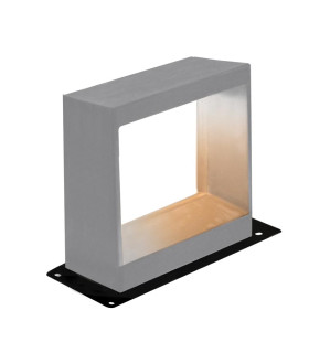 Simitli 35cm Outdoor Pedestal Light Natural Concrete LED 3000K IP54-1