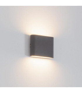 Rudozem 11cm Outdoor Up Down Wall Lamp Graphite LED 3000K IP65-1