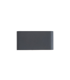 Rudozem 17.5cm Outdoor Up Down Wall Lamp Graphite LED 3000K IP65-1