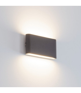 Rudozem 17.5cm Outdoor Up Down Wall Lamp Graphite LED 3000K IP65-2