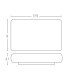 Rudozem 17.5cm Outdoor Up Down Wall Lamp Graphite LED 3000K IP65-3