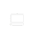 Rudozem 17.5cm Outdoor Up Down Wall Lamp Sandy White LED 3000K IP65-2