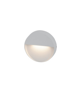 Vetren Round Outdoor Flush Wall Lamp Sandy White LED 3000K IP65-1