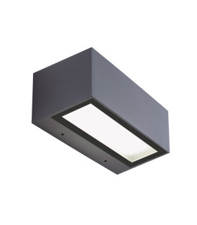 Miziya Outdoor Wall Down Lamp Dark Grey LED 3000K IP65-1