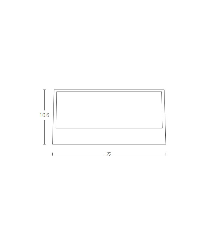 Miziya Outdoor Wall Down Lamp Dark Grey LED 3000K IP65-3