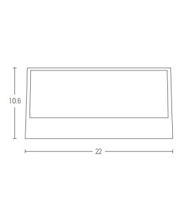 Miziya Outdoor Wall Down Lamp Dark Brown LED 3000K IP65-2