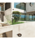 Belitsa Outdoor Modern Wall Lamp Dark Brown LED 3000K IP65-2