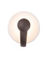Nova Integrated Led Wall Lamp Dark Brown - Sandy White LED 3000K IP65-1