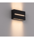 Zambelis Outdoor Up Down Wall Lamp Graphite LED 3000K IP54 15W-2