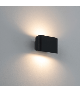 Zambelis Outdoor Up Down Wall Lamp Graphite LED 3000K IP54 11W-2