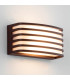 Zambelis Outdoor Modern Wall Lamp Dark Brown 1xE27 IP54-1