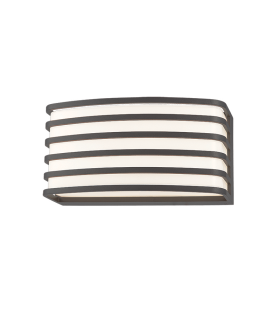 Zambelis Outdoor Modern Wall Lamp Dark Brown 1xE27 IP54-2