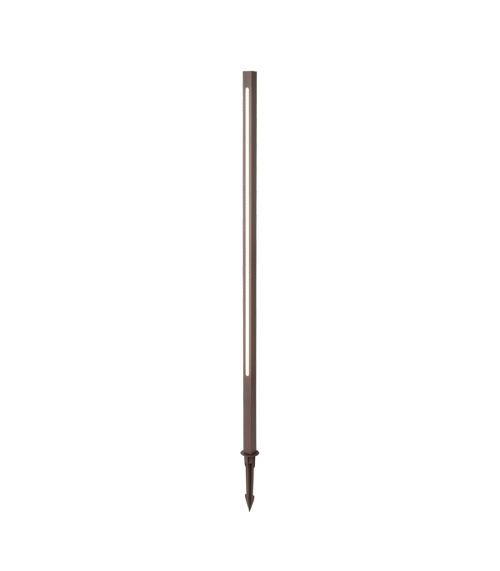 Zambelis 100cm Outdoor Spike Dark Brown LED 3000K IP65-1