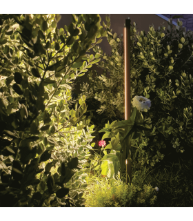 Zambelis 100cm Outdoor Spike Dark Brown LED 3000K IP65-2
