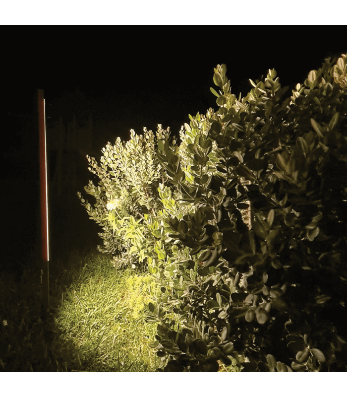 Zambelis 100cm Outdoor Spike Dark Brown LED 3000K IP65-4