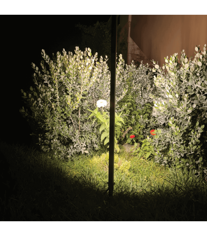 Zambelis 100cm Outdoor Spike Dark Brown LED 3000K IP65-5