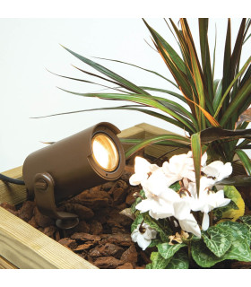 Zambelis Outdoor Spike Dark Brown 1xGU10 IP65-2