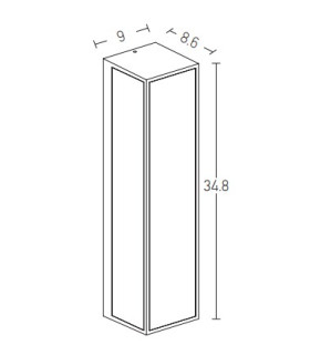 Zambelis Outdoor Wall Lantern Graphite 2xE27 IP54-2
