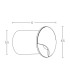 Ardent 1 Direction Outdoor Recessed Wall Lamp Sandy Black LED 3000K IP65-2